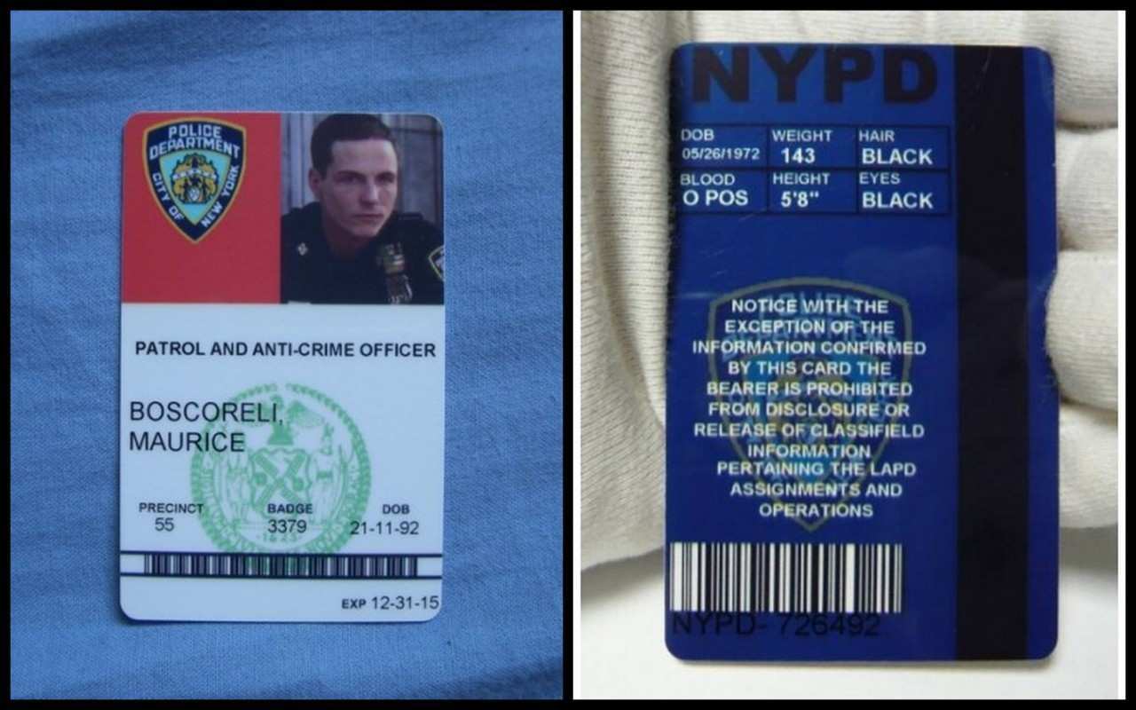 61 Online Nypd Id Card Template PSD File for Nypd Id Card Template