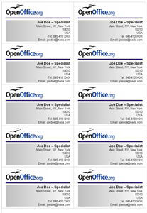 61 Printable Avery Business Card Template Libreoffice Layouts for Avery Business Card Template Libreoffice