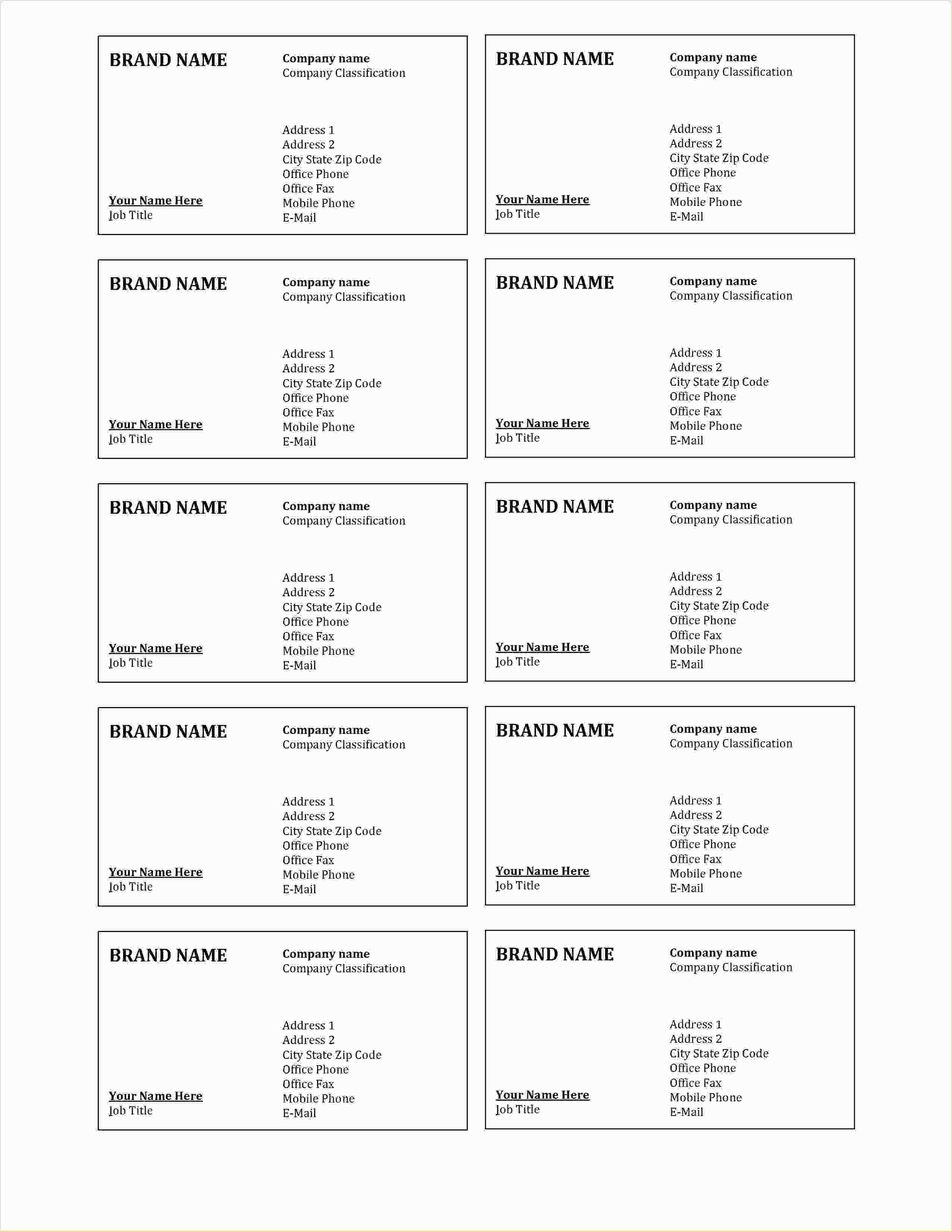 61 Printable Business Card Print Template Download Now with Business Card Print Template Download