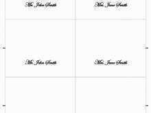 61 Report Free Wedding Place Card Template 6 Per Page for Ms Word with Free Wedding Place Card Template 6 Per Page