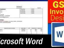 61 Report Gst Tax Invoice Format Online Formating for Gst Tax Invoice Format Online