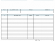 61 Report Hourly Invoice Template Doc for Ms Word for Hourly Invoice Template Doc