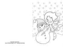 61 Standard Christmas Card Templates Colour In Photo with Christmas Card Templates Colour In