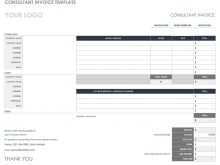 61 Standard Consulting Invoice Format In Excel Layouts by Consulting Invoice Format In Excel