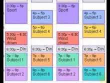 61 Standard High School Study Planner Template Templates with High School Study Planner Template