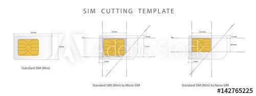 61 Standard Template To Cut Sim Card Photo with Template To Cut Sim Card