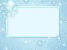62 Adding Christmas Card Template Blue Now for Christmas Card Template Blue