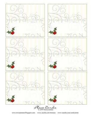 62 Adding Name Card Template Christmas in Word with Name Card Template Christmas