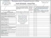62 Best Annual Audit Plan Template Excel in Photoshop by Annual Audit Plan Template Excel