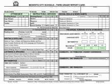 62 Best Grade 7 Report Card Template for Ms Word with Grade 7 Report Card Template