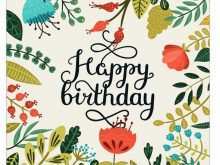 62 Best Happy B Day Card Template Layouts by Happy B Day Card Template