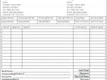 Email Invoice Template Html