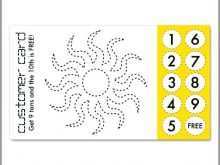 62 Blank Punch Card Template For Word For Free by Punch Card Template For Word