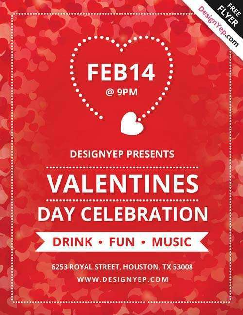 62 Blank Valentines Day Flyer Template Free Photo for Valentines Day Flyer Template Free