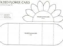 62 Create Flower Card Template Printable in Word with Flower Card Template Printable