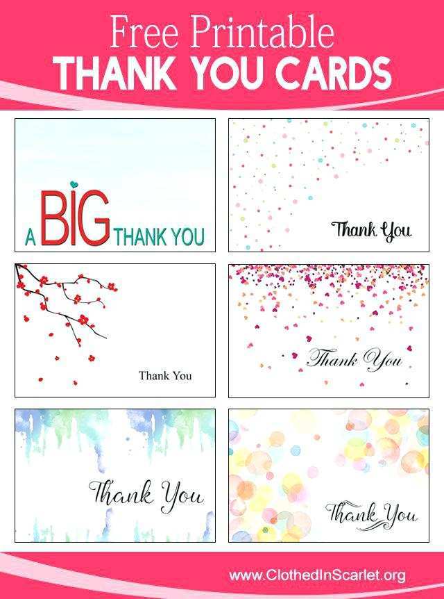 62 Create Thank You Card Template Avery With Stunning Design by Thank You Card Template Avery