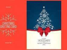 Holiday Greeting Card Template Microsoft Word