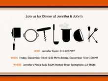 62 Creating Potluck Flyer Template With Stunning Design by Potluck Flyer Template