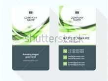 Avery Business Card Template Vertical