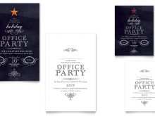 Invitation Card Template Office