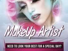 62 Creative Makeup Flyer Templates Free Maker for Makeup Flyer Templates Free