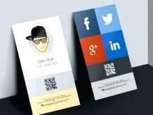 Business Card Size Template Free Download