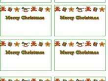 62 Customize Holiday Name Card Templates Now with Holiday Name Card Templates