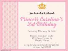 Invitation Card Template Birthday