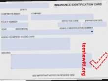 62 Customize Our Free Insurance Card Template Online Free Templates by Insurance Card Template Online Free
