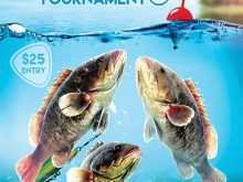 62 Format Fishing Tournament Flyer Template by Fishing Tournament Flyer Template