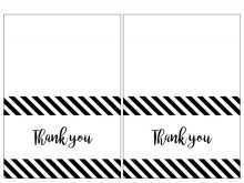 62 Format Free Thank You Card Template Black And White Photo for Free Thank You Card Template Black And White