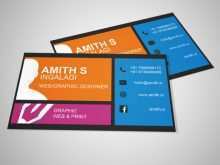 62 Format Graphic Designer Name Card Template in Photoshop with Graphic Designer Name Card Template