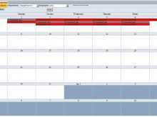 62 Free Access Production Schedule Template for Ms Word for Access Production Schedule Template