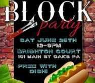 62 Free Block Party Template Flyer Download by Block Party Template Flyer