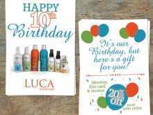 62 Free Printable 10Th Birthday Card Template Now by 10Th Birthday Card Template