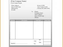 62 Free Printable Blank Generic Invoice Template PSD File by Blank Generic Invoice Template