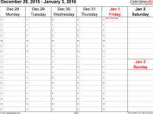 62 Free Printable Daily Calendar Excel Template 2017 Now with Daily Calendar Excel Template 2017