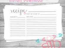62 Free Printable Free 3X5 Recipe Card Template For Word in Photoshop by Free 3X5 Recipe Card Template For Word