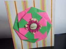 62 Free Printable Origami Birthday Card Template Layouts with Origami Birthday Card Template