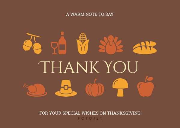 62 Free Thanksgiving Thank You Card Template Photo with Thanksgiving Thank You Card Template