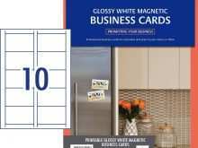 62 How To Create Avery Magnetic Business Card Template Photo by Avery Magnetic Business Card Template
