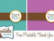 Thank You Card Template 8.5 X 11