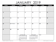62 Online Daily Calendar Template For 2019 in Word for Daily Calendar Template For 2019