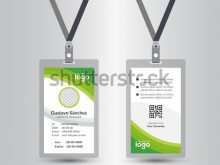 62 Online Id Card Template Green in Photoshop with Id Card Template Green