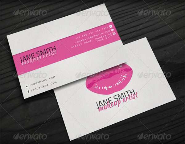 62 Online Makeup Artist Name Card Template in Photoshop for Makeup Artist Name Card Template