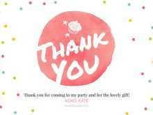 62 Online Thank You Card Template Birthday Layouts with Thank You Card Template Birthday