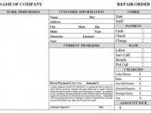 62 Online Vehicle Repair Invoice Template Formating with Vehicle Repair Invoice Template
