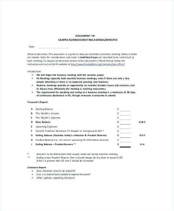 62 Printable Board Meeting Agenda Template South Africa Now by Board Meeting Agenda Template South Africa