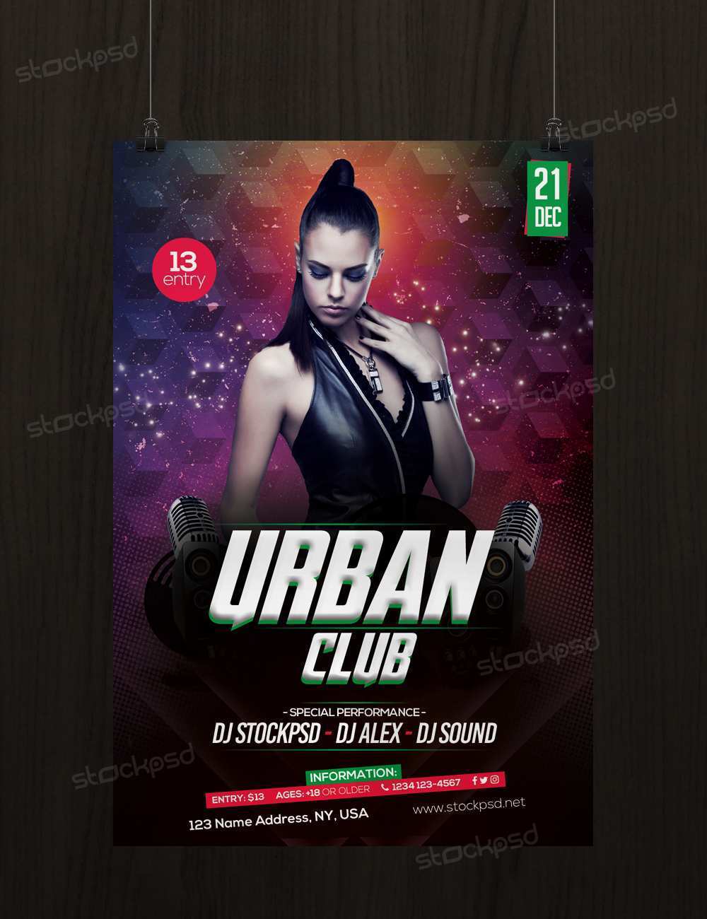 62 Printable Club Flyer Template Psd PSD File by Club Flyer Template Psd