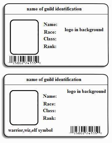 62 Printable Free Printable Child Id Card Template Formating by Free Printable Child Id Card Template